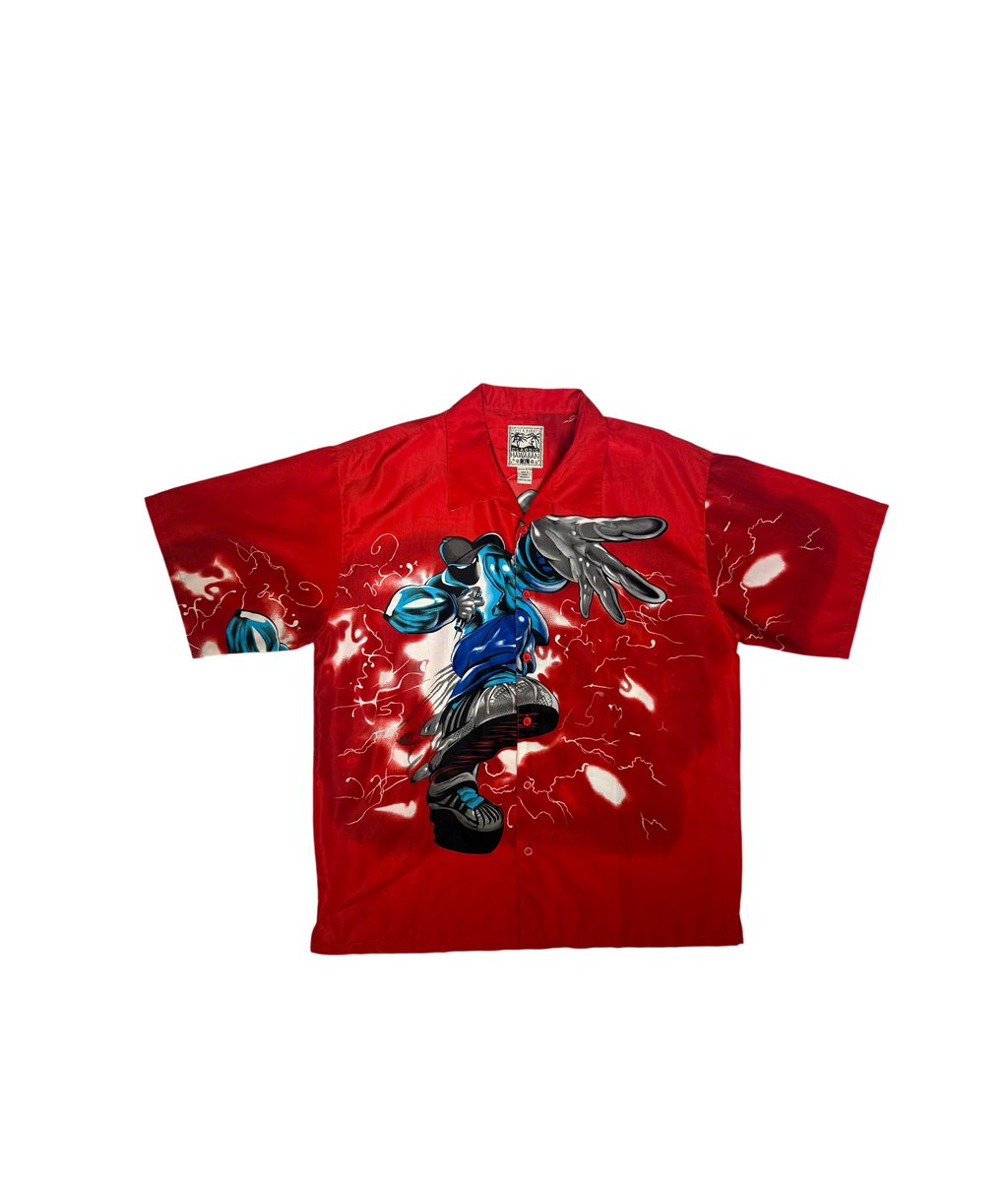 Vintage Limp Bizkit All-Over Print Shirt – Rare Nu-Metal Graphic Tee